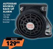 Autogear Reverse Back Up Alarm BA124