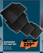 Autogear PVC Mat Set MA5BK