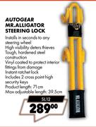Autogear Mr.Alligator Steering Lock SL12