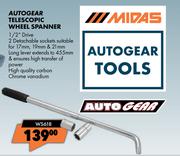 Autogear Telescopic Wheel Spanner WS618