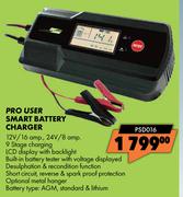 Pro User Smart Battery Charger PSD016