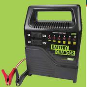 Pro User RMS Battery Charger 6/12V, 12 Amp BCA32