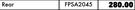 Fai Pro Shock Absorbers Rear For Nissan NP200 2008 Onwards FPSA2045