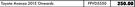 Fai Pro Front Brake Discs For Toyota Avanza 2015 Onwards FPVD5550