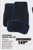 Autogear Carpet Mat Set MA22BE/BK/GY/RD