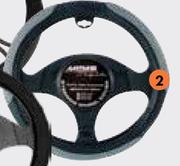 Autogear-X Grey Steering Wheel Covers Medium SW53M