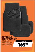 Autogear Carpet Mat Set MA55