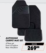 Autogear Carpet Mat Set MA56