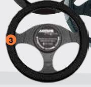 Autogear-X Black PVC Steering Wheel Covers Medium SW71M