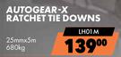 Autogear-X Ratchet Tie Downs LH01M
