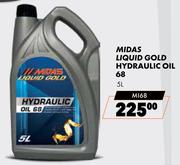 Midas Liquid Gold Hydraulic Oil 68 MI68-5L