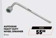 Autogear Heavy Duty Wheel Spanner 21mm WS21