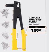 Autogear Hand Rivet Gun Kit HR3