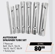 Autogear Spanner Tube Set ST7PC