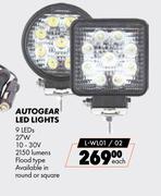 Autogear LED Lights L-WL01/02
