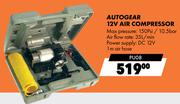 Autogear 12V Air Compressor PU08
