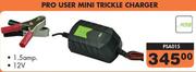 Pro User Mini Trickle Charger 1.5Amp PAS015