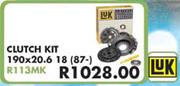 Luk Clutch Kit 190x20.6 18(87) R113MK