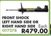 Front Shock Left Hand Side Or Right Hand Side GT7278