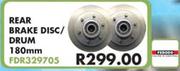 Rear Brake Disc/Drum 180mm FDR329705