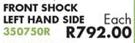 Front Shock Left Hand Side-Each