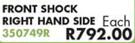Front Shock Right Hand Side-Each