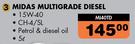 Midas Multigrade 15W-40 Petrol Oil MI40TD-5Ltr