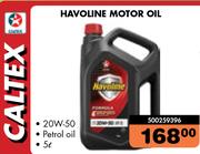 Caltex Havoline 20W-50 Motor Oil(Petrol)-5Ltr