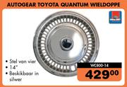 Autogear Toyota Quantum Wiel doppe WC800-14