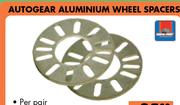 Autogear 9mm Aluminium Wheel Spacers WHS9-Per Pair