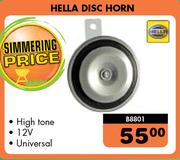 Hella High Tone 12V Universal Disc Horn B8801