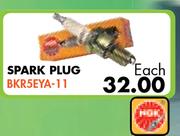 Spark Plug BKR5EYA-11 For Toyota Yaris 1.3-Each