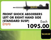 Front Shock Absorbers Left Or Right Hand Side(Standard SUSP) E7070 For BMW 320i E90 2005-2012-Each