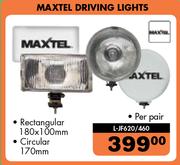Maxtel Driving Lights L-JF620/460-Per Pair