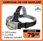 Campgear 3W COB Headlamp LAM3WCOB