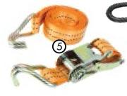 Auto Gear Luggage Straps & Tie Downs 38mmx2.5m LH09