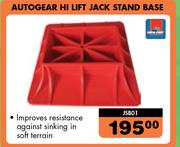 Autogear Hi Lift Jack Stand Base JSB01