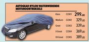 Autogear Nylon Waterwerende Motoroortreksels XX-Groot CC005