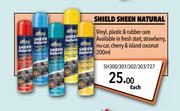 Shield Sheen Natural 200ml SH300/301/302/303/727-Each