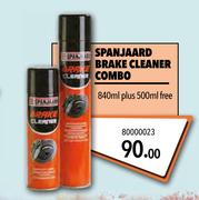 Spanjaard Brake Cleaner 840ml Plus 500ml Free-Combo