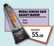 Midas Sensor Safe Gasket Maker Grey 90ml MGGM90