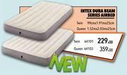 Midas Intex Dura Beam Series Airbed Queen (1.52m x x.03 x 25cm)