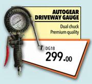Autogear Driveway Gauge DG18