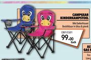 Campgear Kinderkampstoel CB01/CG01-Each