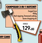 Campgear 3 In 1 Hatchet S0063