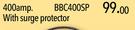 Autogear Booster Cables 400amp BBC400SP With Surge Protector