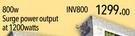 Pro User 12V Inverters 800W INV800