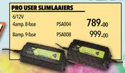 Pro User Slimlaaiers 6/12V 8amp 9 Face PSA008