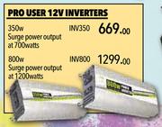 Pro User 12V Inverters 800W INV800