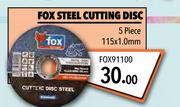 Midas Fox Steel Cutting Disc FOX91100
